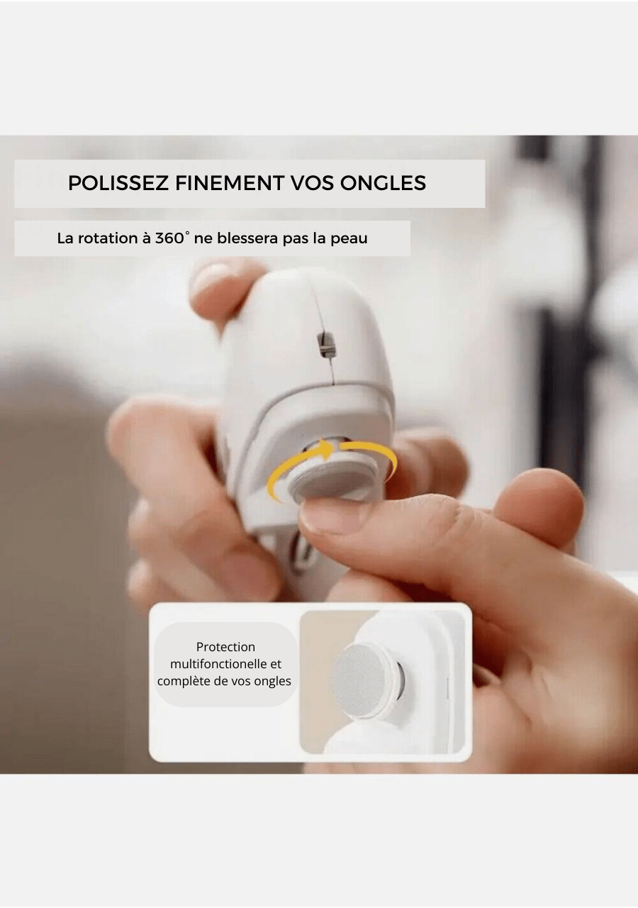 COUPE ONGLES AUTOMATIQUES 2 EN 1 - SaferImport